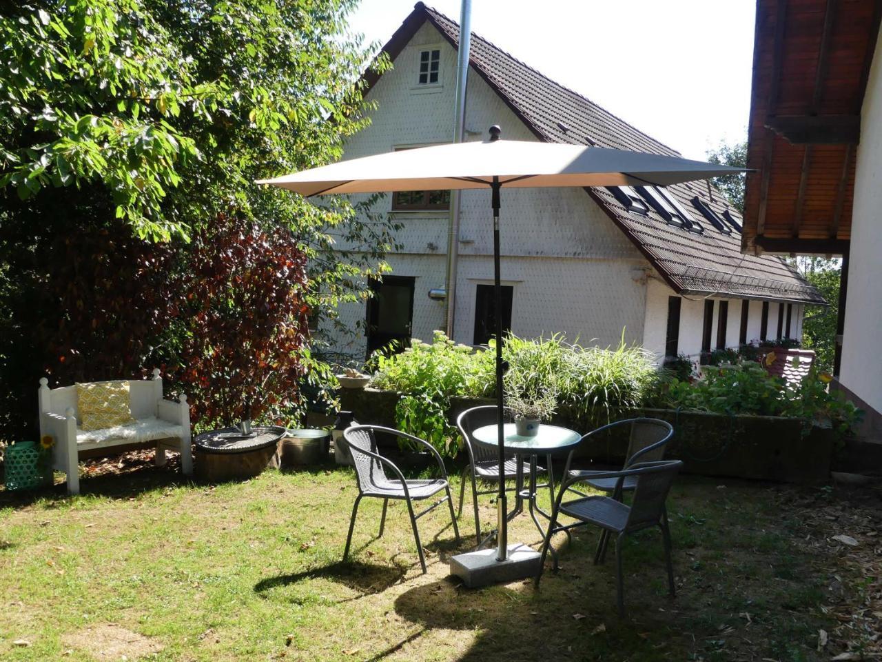 Ferienwohnungen Hof Heiderich Oberzent Eksteriør billede